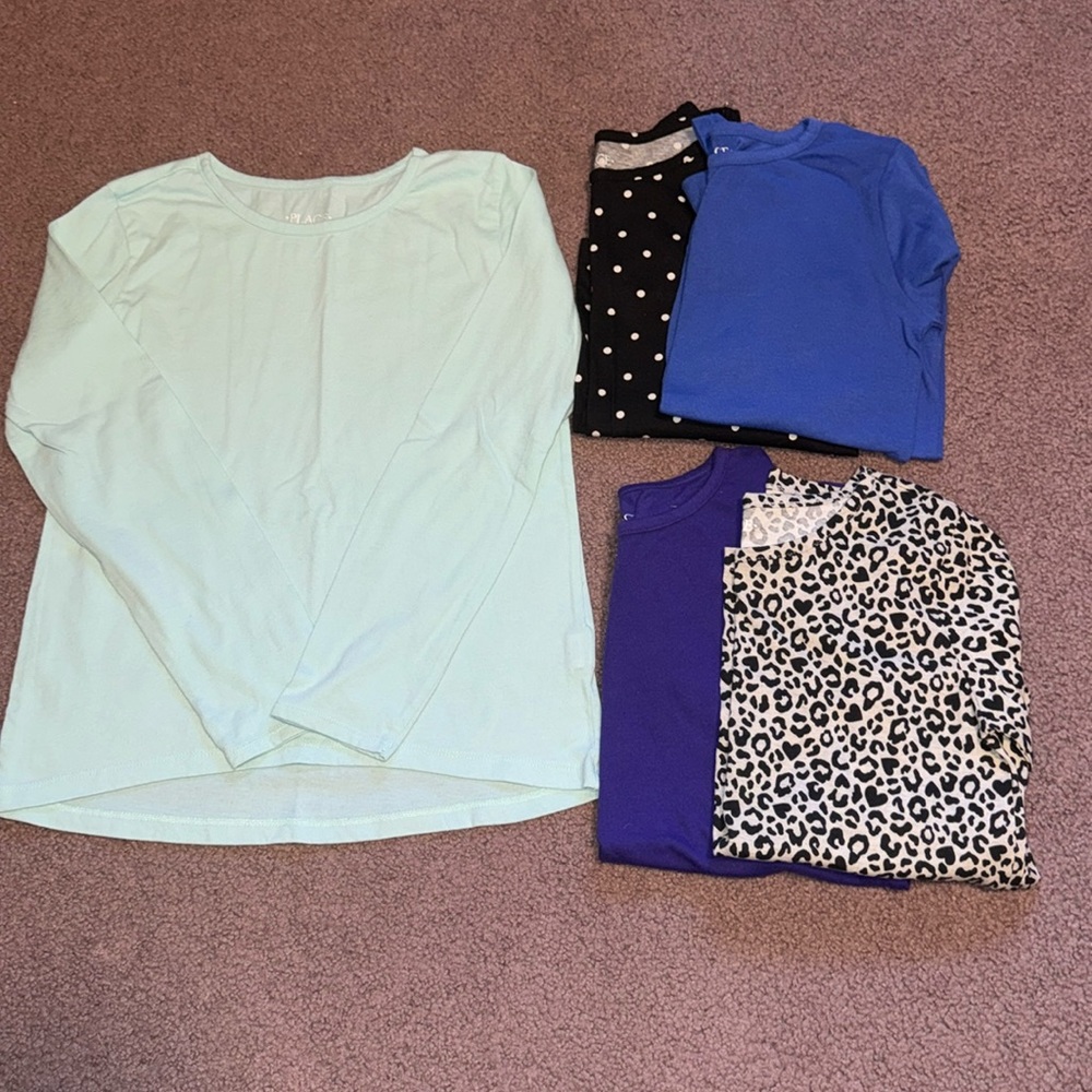Childrens place hi-lo long sleeve shirts size 10/12